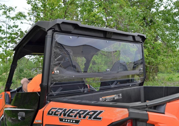 SuperATV Polaris General XP 1000 Rear Windshield RWS-P-GEN1K-75#GEN