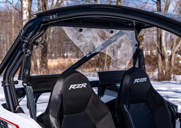 SuperATV Polaris RZR Trail 900 Rear Windshield RWS-P-RZR900-001-75