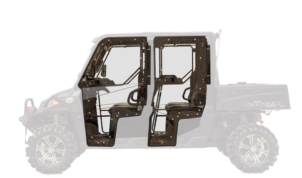 SuperATV Polaris Ranger Midsize Cab Enclosure Doors