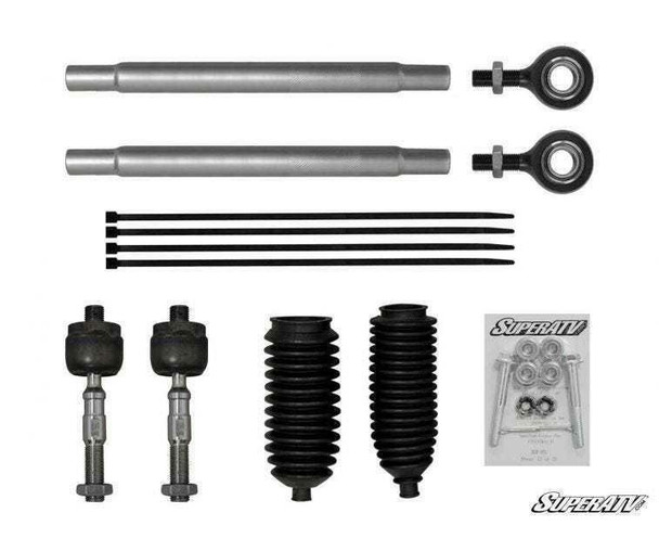 SuperATV Polaris Ranger XP 1000 Heavy Duty Tie Rod Kit TRRA-P-RAN1K-14-ST-001