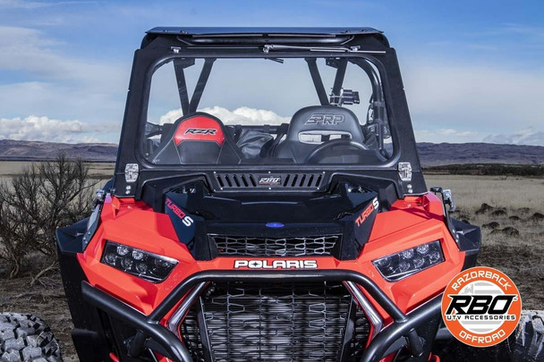 Razorback Offroad RBO Polaris RZR XP Turbo S Folding Front Windshield RBO4084