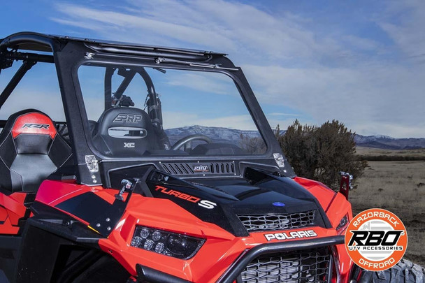 Razorback Offroad RBO Polaris RZR XP Turbo S Folding Front Windshield RBO4084