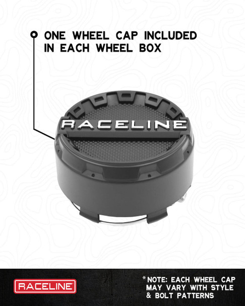 Raceline Wheels A95SG Trophy UTV Simulated Beadlock Wheel (Grey)  UTVS0037213