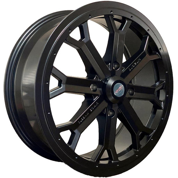 Muscle Race Wheels 18��� Cast Beadlock UTV Wheel 18x7 60mm 4X137 Black UTVS0046078