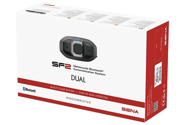 SENA SF2 Bluetooth Communication System with Dual Speakers SF2-02