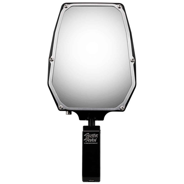 Sector Seven Spectrum LED Lighted Mirror with Universal Clamp S7-KT-100