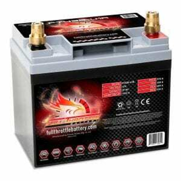 FullRiver Battery FT438-U1R High-Performance Full Throttle AGM Battery FT438-U1R