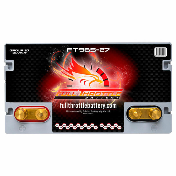 FullRiver Battery FT965-27 Full Throttle High-Performance AGM Battery FT965-27