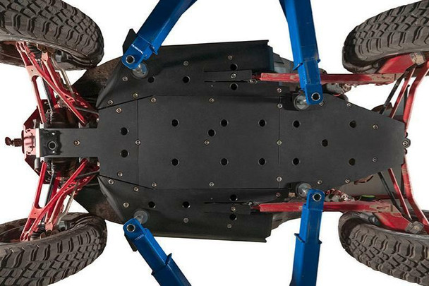 Seizmik Polaris RZR Pro XP UHMW Skid Plate Kit with Integrated Tree Kickers/Rock Sliders | UTVSource.com