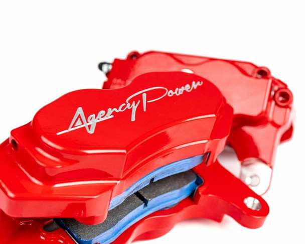 Agency Power Polaris RZR XP Turbo Front/Rear Big Brake Kit Red UTVS0053594