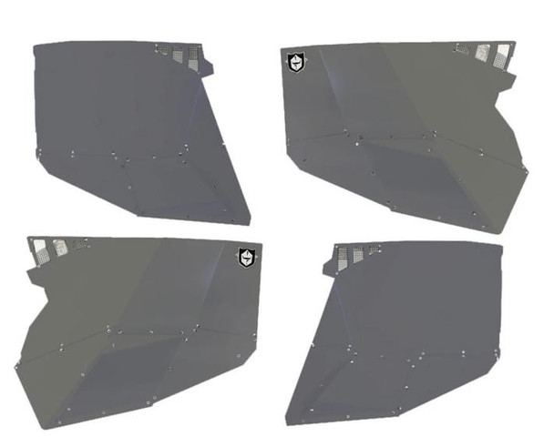 Pro Armor Polaris RZR XP 4 1000 Stealth Door Aluminum Door Skins Front and Rear UTVS0053958