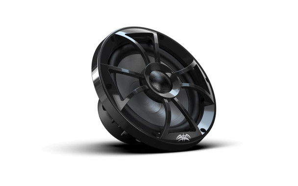 Wet Sounds Recon Series High Output Component Style 8" Marine Coaxial Speakers (w/ RGB) (Black)  UTVS0054960