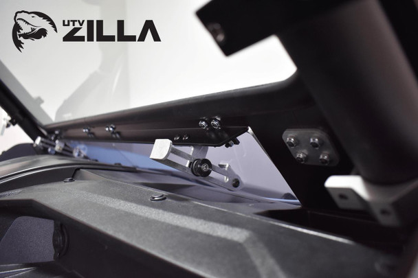 UTVZilla Kawasaki KRX Vented Glass Windshield with Wiper UTVS0058528