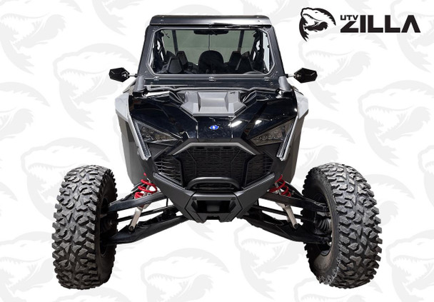 UTVZilla Polaris RZR Pro XP / Turbo R Black Vented Glass Windshield w/ Wiper  UTVS0058529