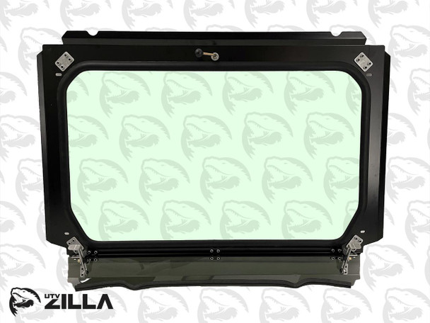 UTVZilla Polaris RZR Pro XP / Turbo R Black Vented Glass Windshield w/ Wiper  UTVS0058529