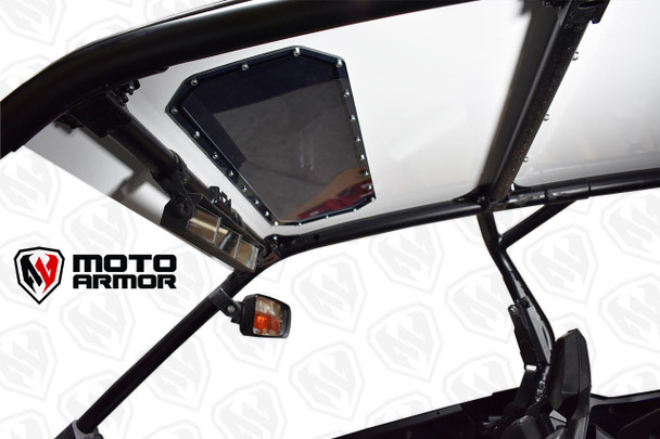 Moto Armor Polaris RZR Pro XP 4-Seat Aluminum Sunroof White UTVS0059302