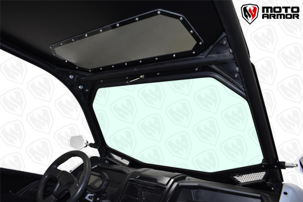 Moto Armor Kawasaki KRX 1000 Vented Full Glass Windshield UTVS0059308