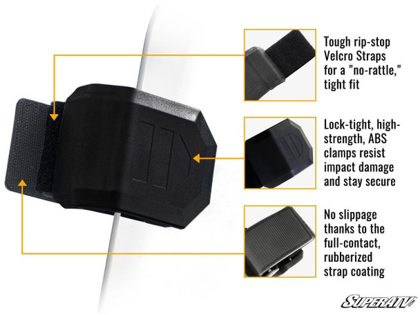 SuperATV Can-Am Commander Vented Full Windshield UTVS0059687