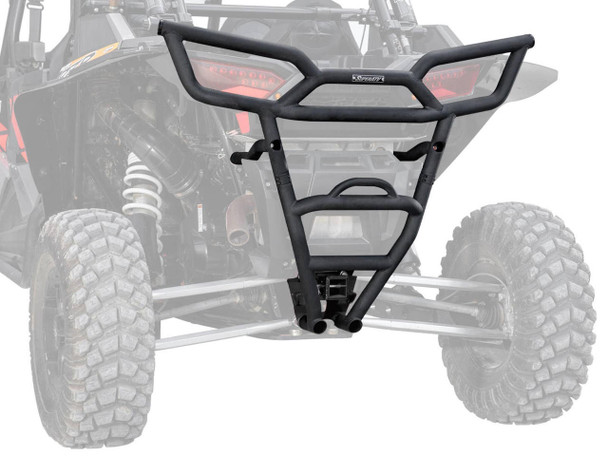 SuperATV Polaris RZR XP 1000 Rear Bumper with Receiver Hitch UTVS0060447