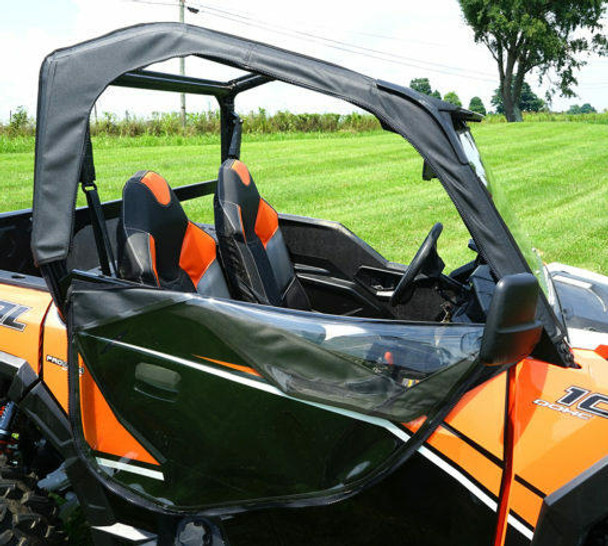 Falcon Ridge Polaris General 1000 Door Rear Soft Vinyl Windshield UTVS0061384