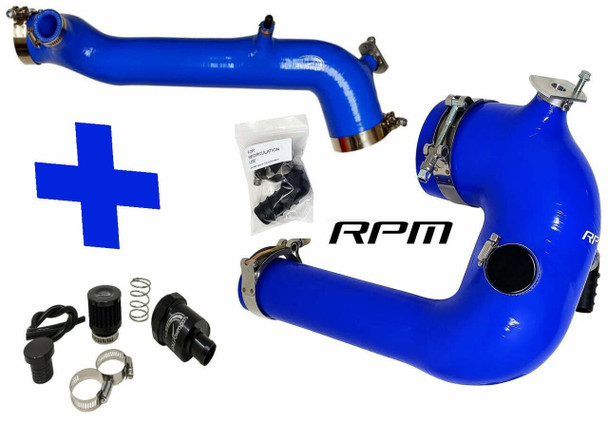 RPM Powersports Polaris RZR XP Turbo/S Silicone Intake and Charge Tube Set UTVS0062137