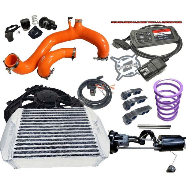 RPM Powersports Can-Am Maverick X3 120HP -205HP Complete Upgrade Kit X3 Big Core Intercooler Kit with Tuner UTVS0062386