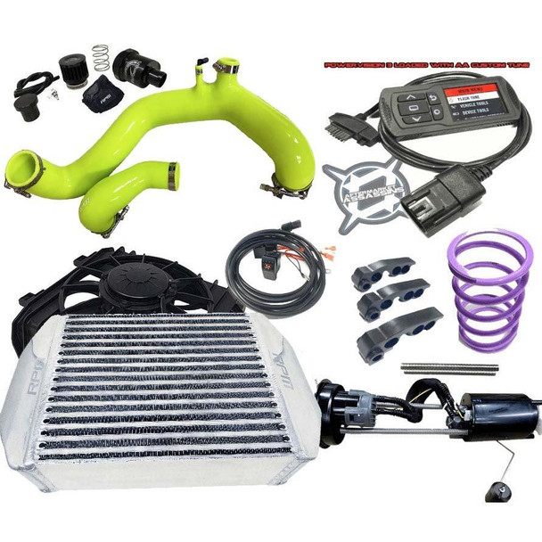 RPM Powersports Can-Am Maverick X3 120HP -205HP Complete Upgrade Kit X3 Big Core Intercooler Kit with Tuner UTVS0062386