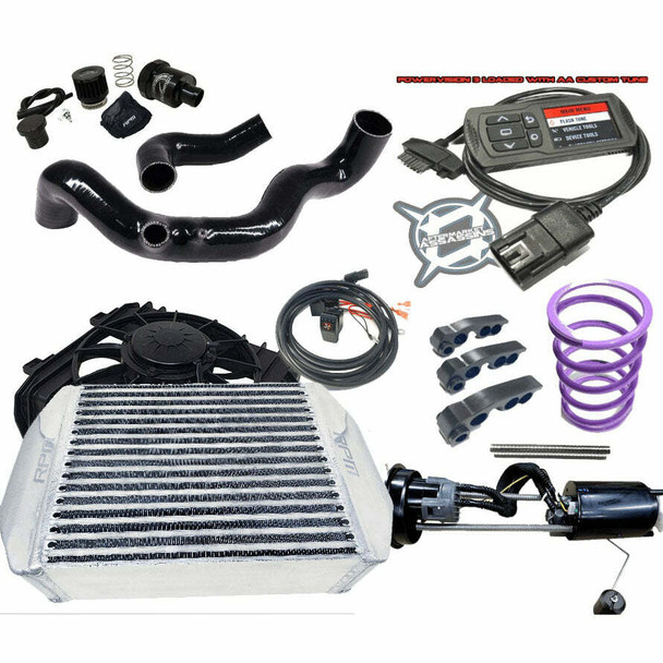 RPM Powersports Can-Am Maverick X3 120HP -205HP Complete Upgrade Kit X3 Big Core Intercooler Kit with Tuner UTVS0062386