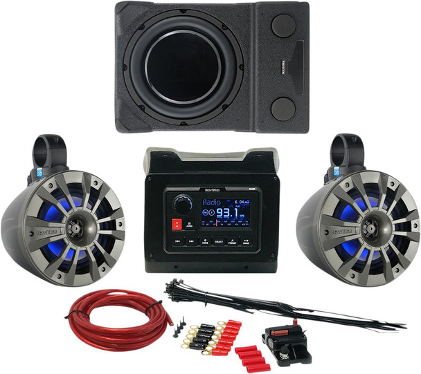 NavAtlas Can-Am Maverick X3 Media and Audio Kit (Zone 3) (X31ZONE3) NavAtlas UTVS0062665 UTV Source