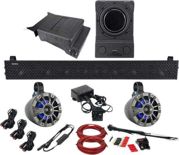 NavAtlas X32ZONE5 4-Seat Can-Am Maverick X3 Rocker Switch Audio Kit (Zone 5) NavAtlas UTVS0062682 UTV Source
