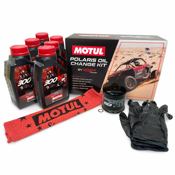 EVO Powersports Polaris Polaris RZR Pro R EVP Motul Oil Change Kits UTVS0063831