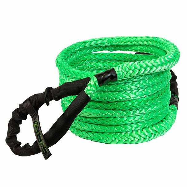 VooDoo Offroad 2.0 Santeria Series Truck Kinetic Recovery Rope with Rope Bag 3/4 x 30 ft Green UTVS0064607