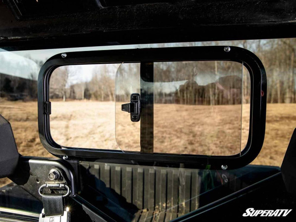 SuperATV Polaris Ranger XP 1000 Sliding Rear Windshield UTVS0065197