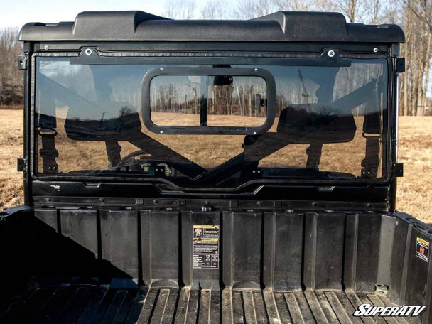 SuperATV Polaris Ranger XP 900 Sliding Rear Windshield UTVS0065207