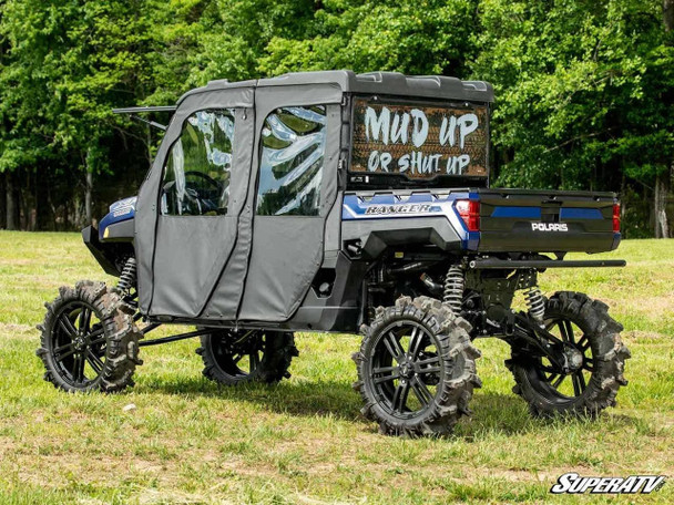 SuperATV Polaris Ranger XP 1000 Crew Soft Cab Enclosure Doors UTVS0065555