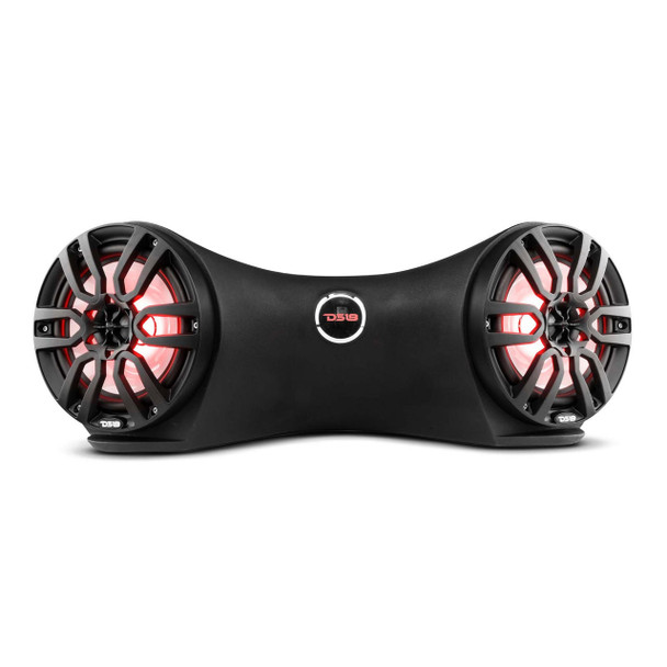 DS18 Audio Marine Water Resistant Jet ski Rear Sound Bar Speaker System 2 x 8 Speakers Included with Integrated RGB LED Lights UTVS0066165