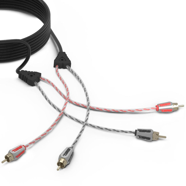 DS18 Audio Dual Twist RCA Cable - 16 Ft Long UTVS0066279