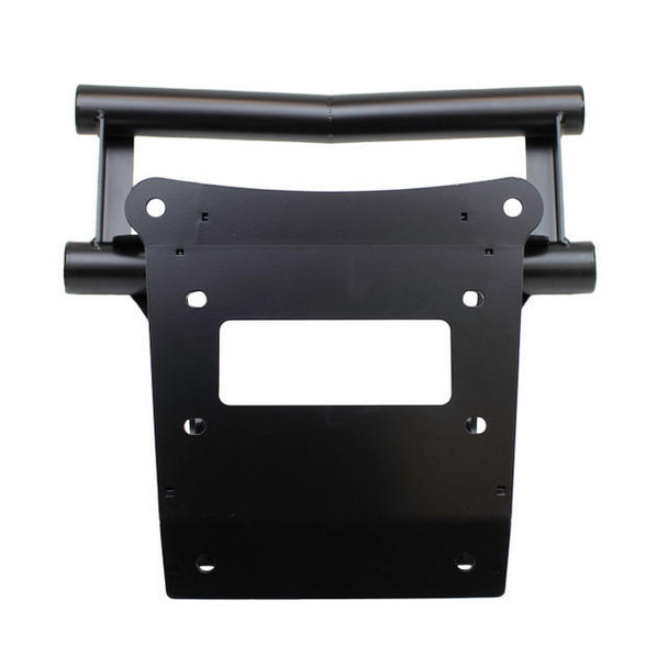 SDR Motorsports Polaris RZR Pro R | Turbo R Double Tube Winch Front Bumper (Semi-Gloss Black)  UTVS0066335