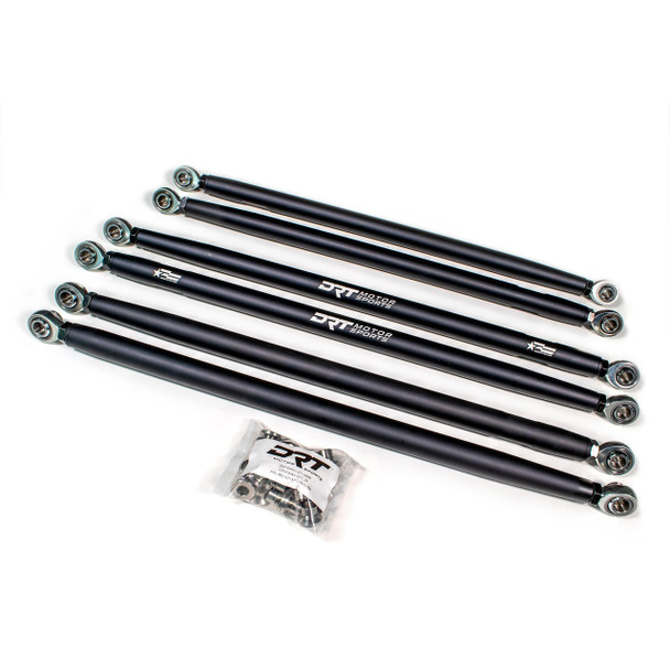 DRT Motorsports Can-Am Maverick X3 Billet Aluminum Barrel Radius Rod Kit Black UTVS0066843