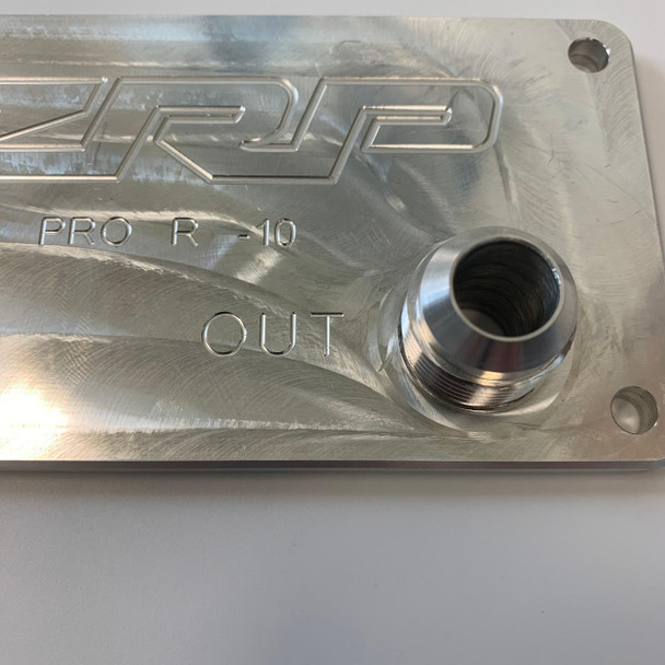 Zollinger Racing Products ZRP Polaris RZR Pro R Oil Cooler Adapter UTVS0068851