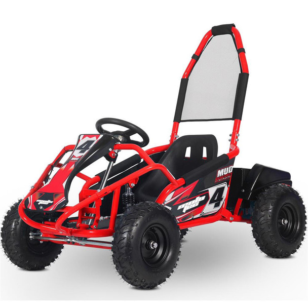 MotoTec USA Mud Monster Kids 48v 1000w Full Suspension Electric Go Kart  UTVS0070959