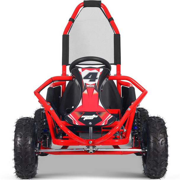 MotoTec USA Mud Monster Kids 48v 1000w Full Suspension Electric Go Kart  UTVS0070959