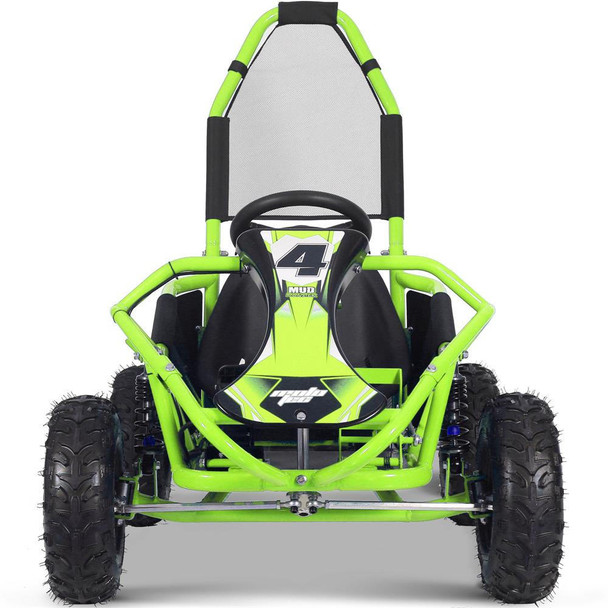 MotoTec USA Mud Monster Kids 48v 1000w Full Suspension Electric Go Kart  UTVS0070959