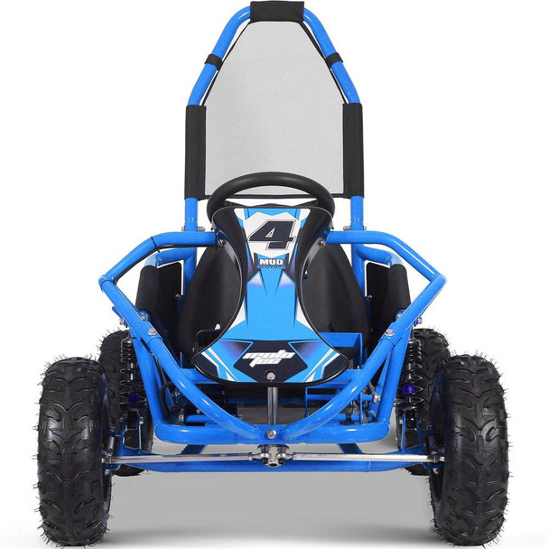 MotoTec USA Mud Monster Kids 48v 1000w Full Suspension Electric Go Kart  UTVS0070959