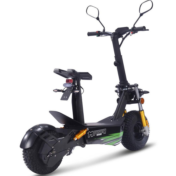 MotoTec USA Mars Electric Scooter Black  UTVS0071012