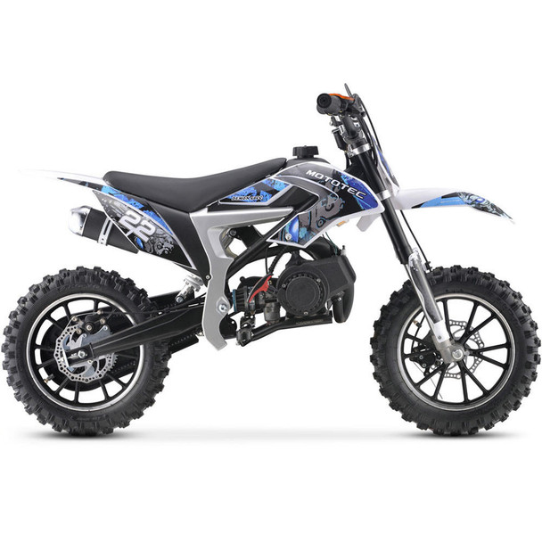 MotoTec USA Demon 50cc 2-Stroke Kids Gas Dirt Bike  UTVS0071266