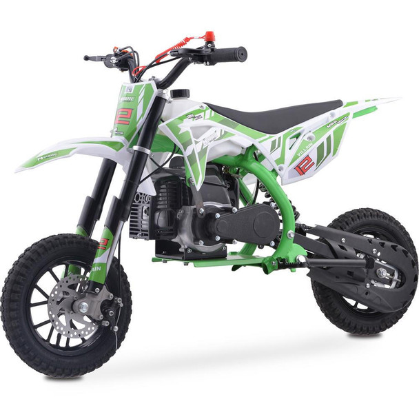 MotoTec USA Villain 52cc 2-Stroke Kids Gas Dirt Bike  UTVS0071276