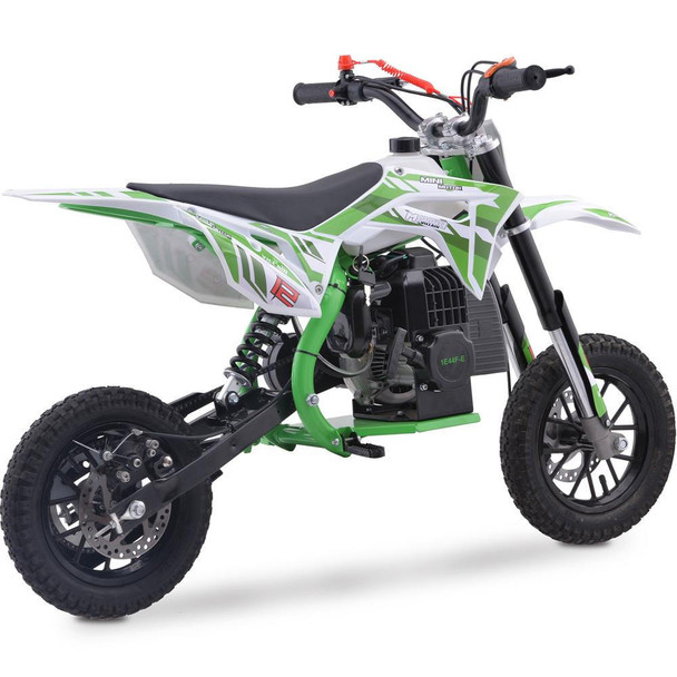 MotoTec USA Villain 52cc 2-Stroke Kids Gas Dirt Bike  UTVS0071276