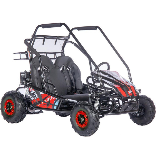 MotoTec USA Mud Monster XL 212cc 2 Seat Full Suspension Go Kart   UTVS0071427