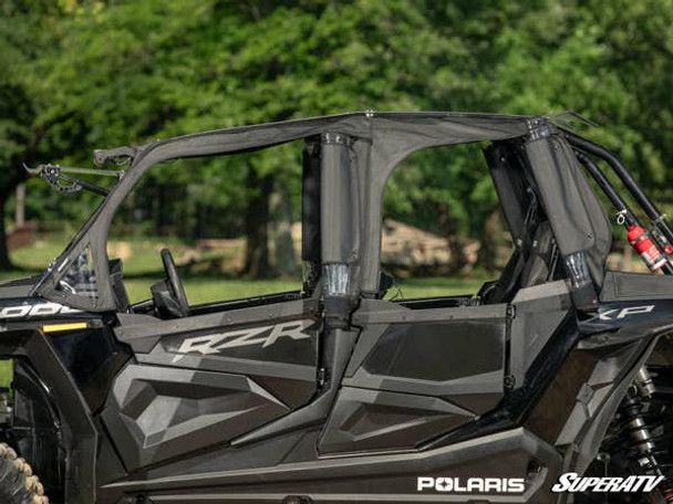 SuperATV Polaris RZR XP 4 1000 Primal Soft Cab Enclosure Upper Doors  UTVS0074947